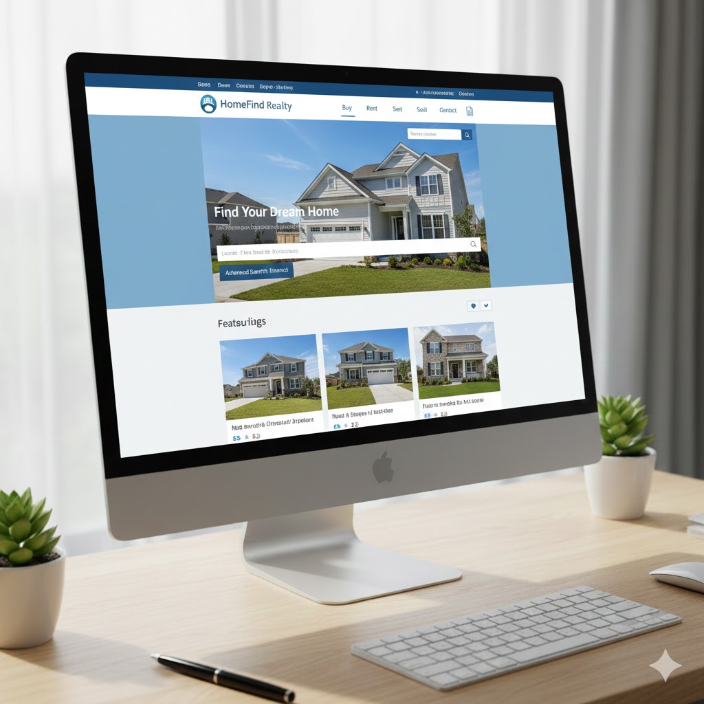Real estate agency website